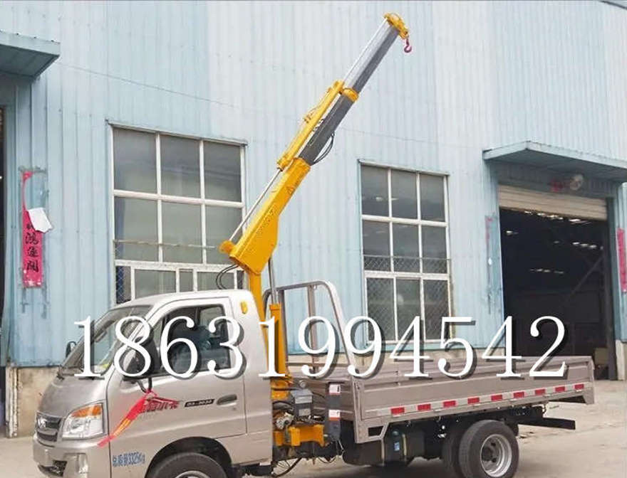 广东省随车吊机价格全电动液压吊随车吊机固定车载吊码头车载油压随车吊